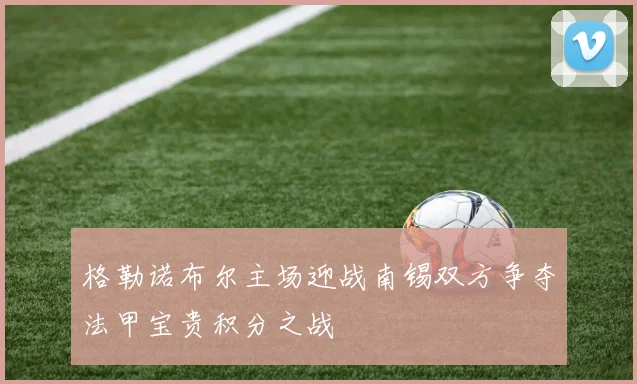 格勒诺布尔主场迎战南锡双方争夺法甲宝贵积分之战